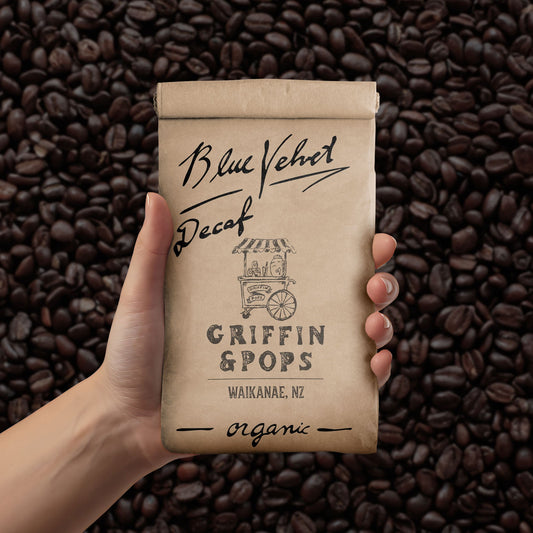 Blue Velvet Decaf Coffee Beans